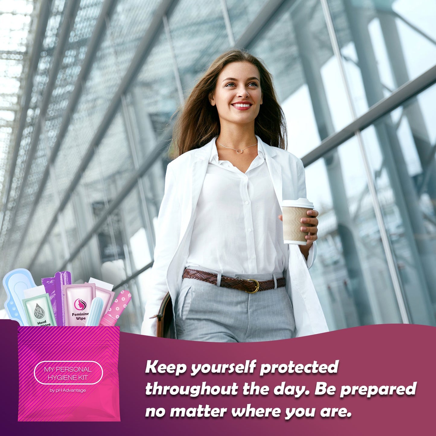 Pink Feminine Hygiene Kit