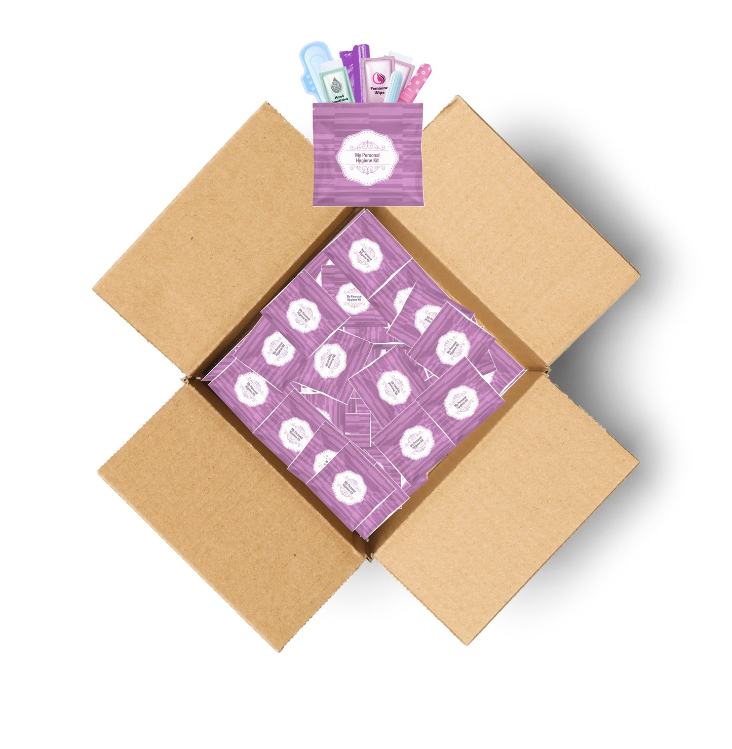Purple Feminine Hygiene Kit