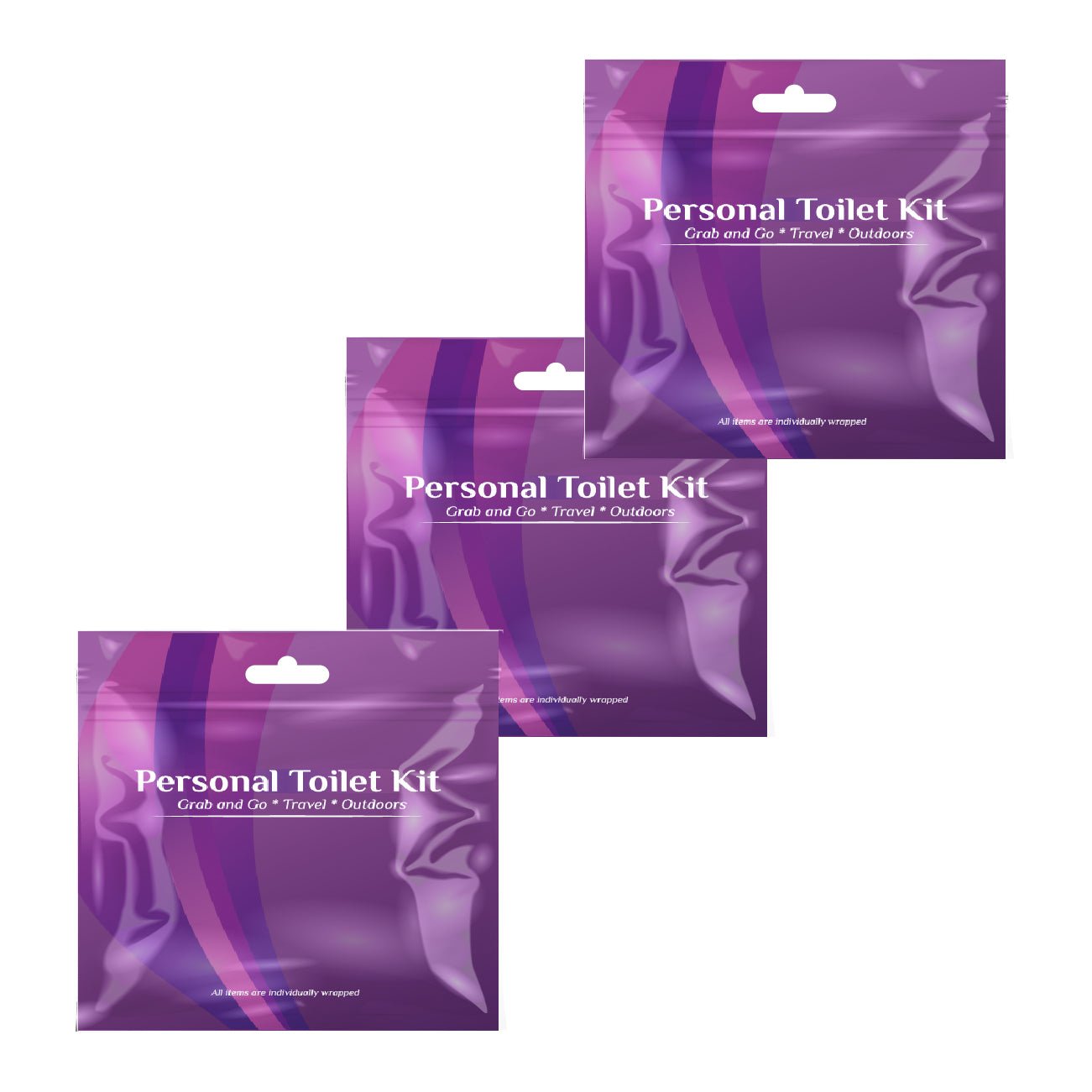 Purple Toilet Kit