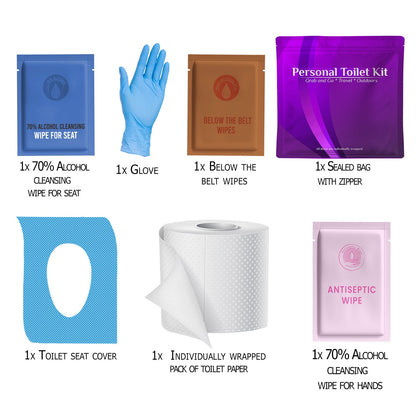 Purple Toilet Kit