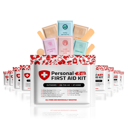 Red Mini First Aid Kit