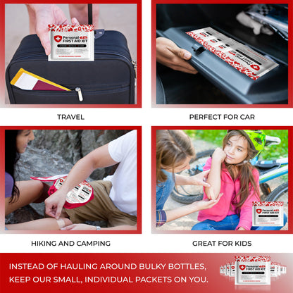 Red Mini First Aid Kit