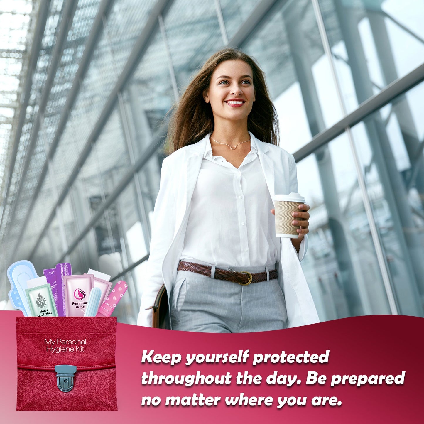 Red Purse Feminine Hygiene Kit