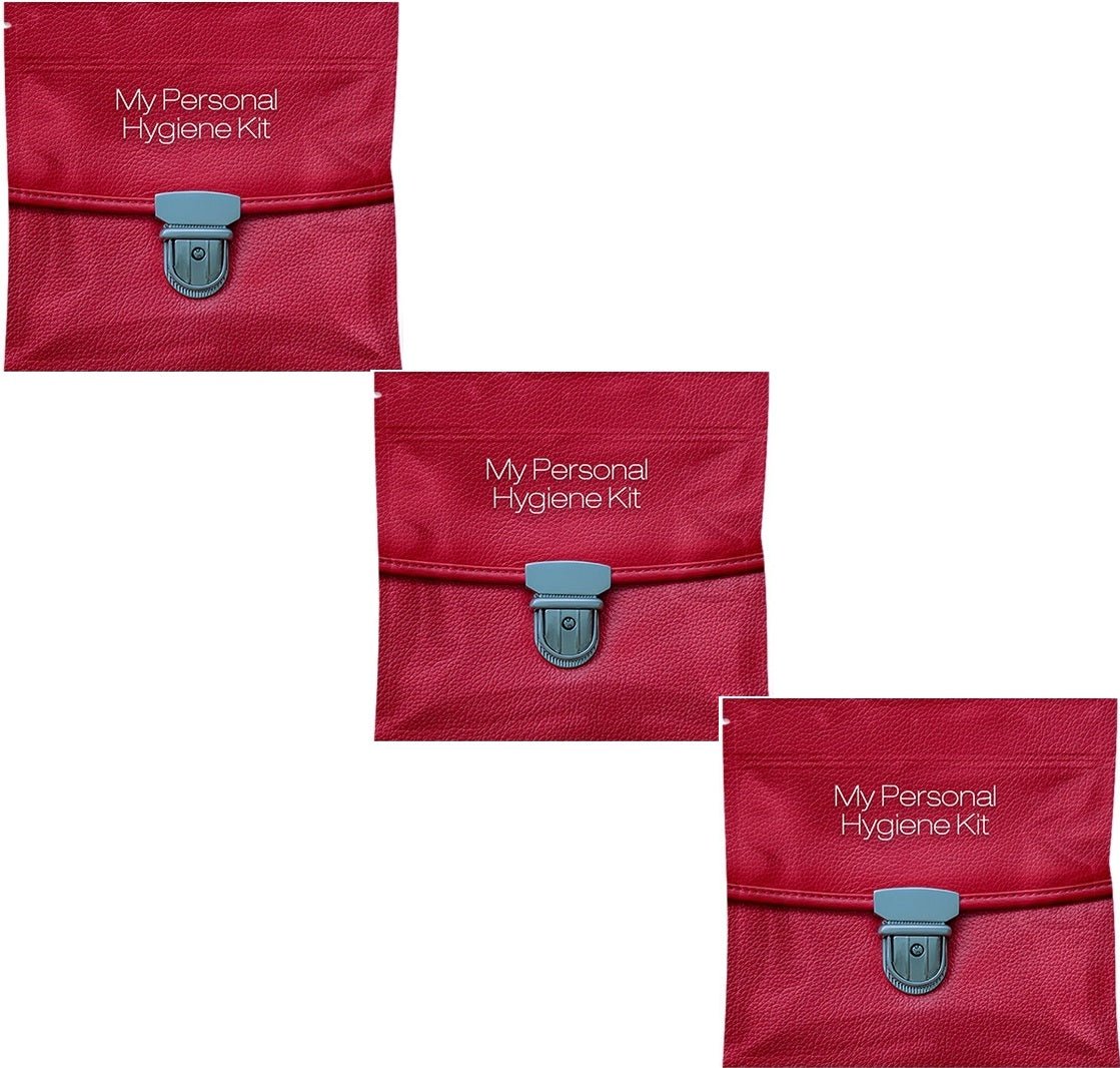 Red Purse Feminine Hygiene Kit