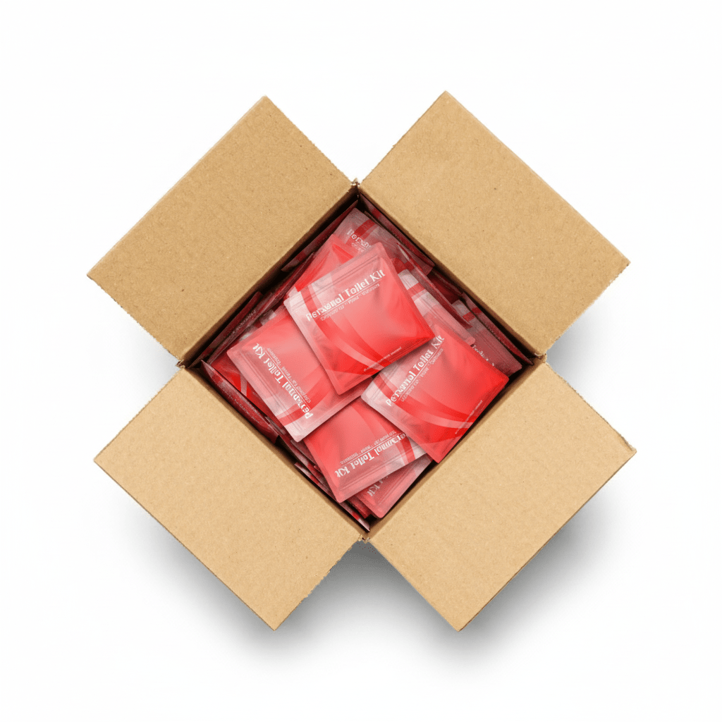 Red Toilet Kit