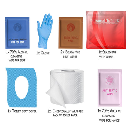 Red Toilet Kit