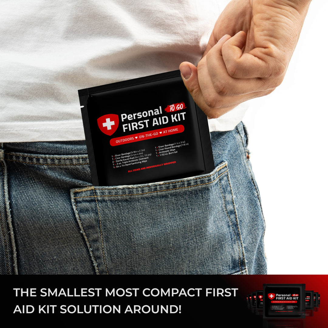 Black Mini First Aid Kit