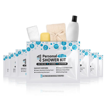 Blue Shower Kit
