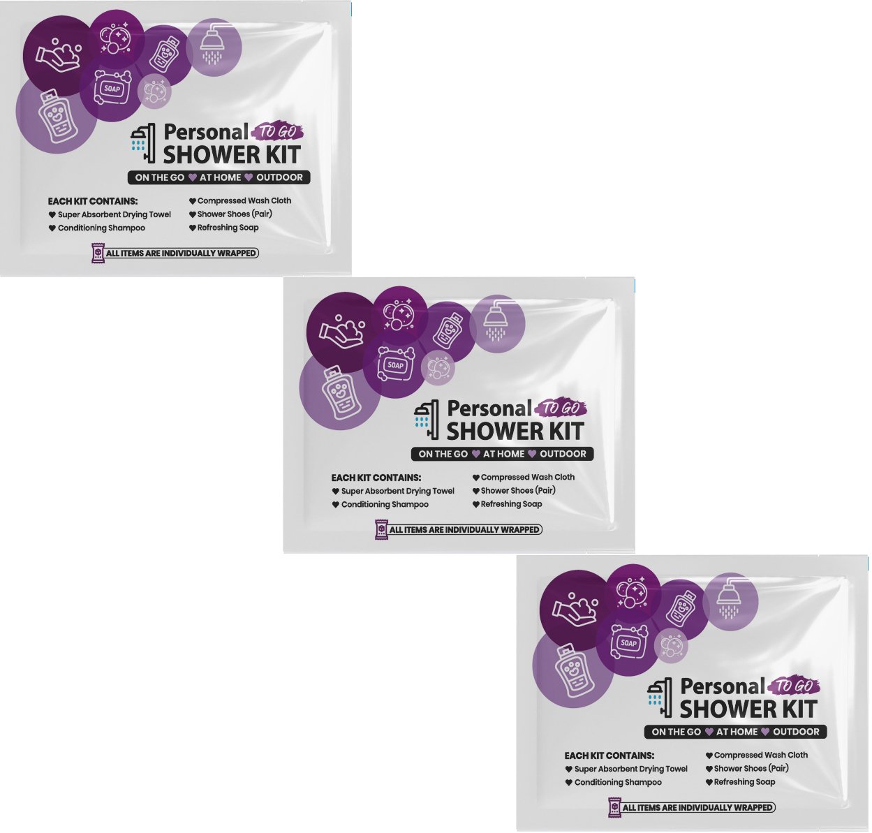 Purple Shower Kit
