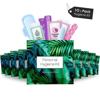 Feminine Hygiene Kit - 10 pack - Wild Edition Kit U Safe