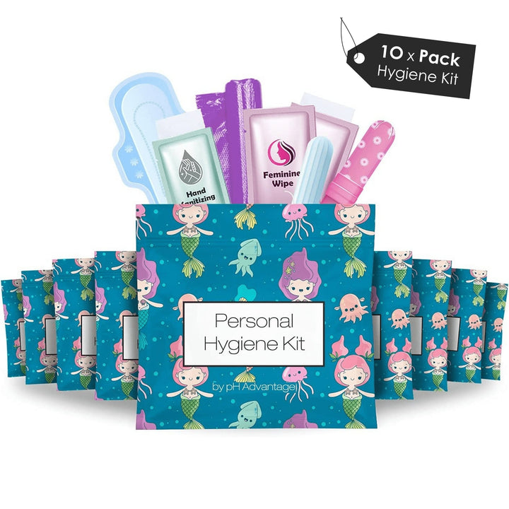 Feminine Hygiene Kit - 10 pack - Wild Edition Kit U Safe