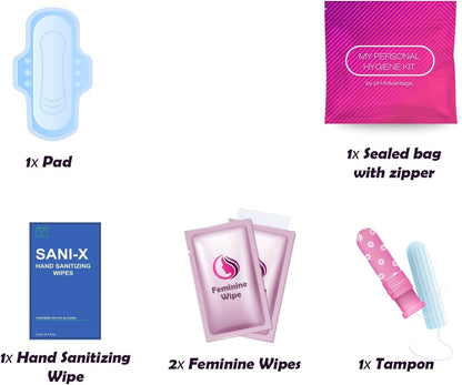 100-Pack Feminine Hygiene Kits – Ideal for Schools, Businesses & Charities