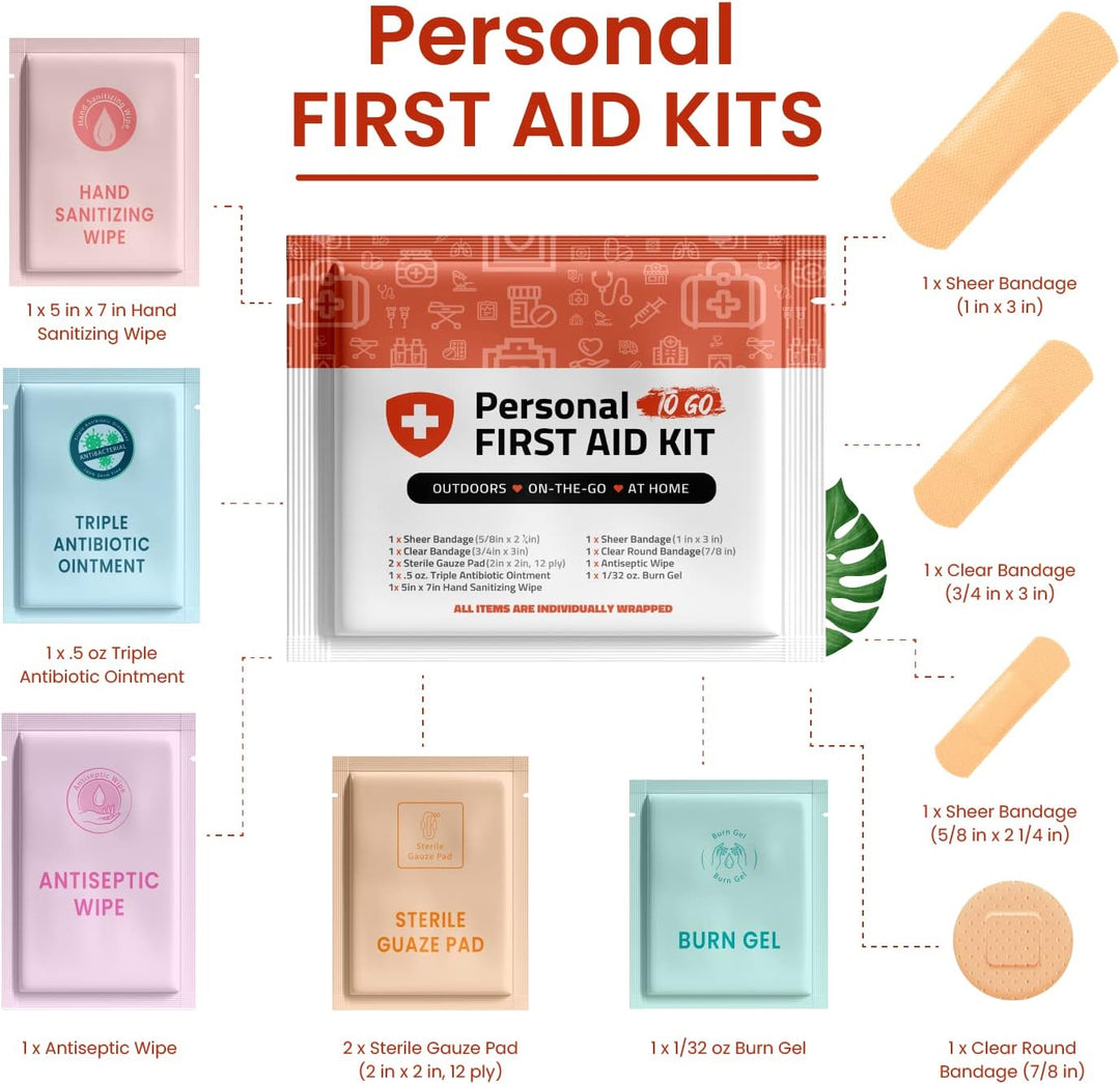 First Aid Kit | 100 Pack | School Edition