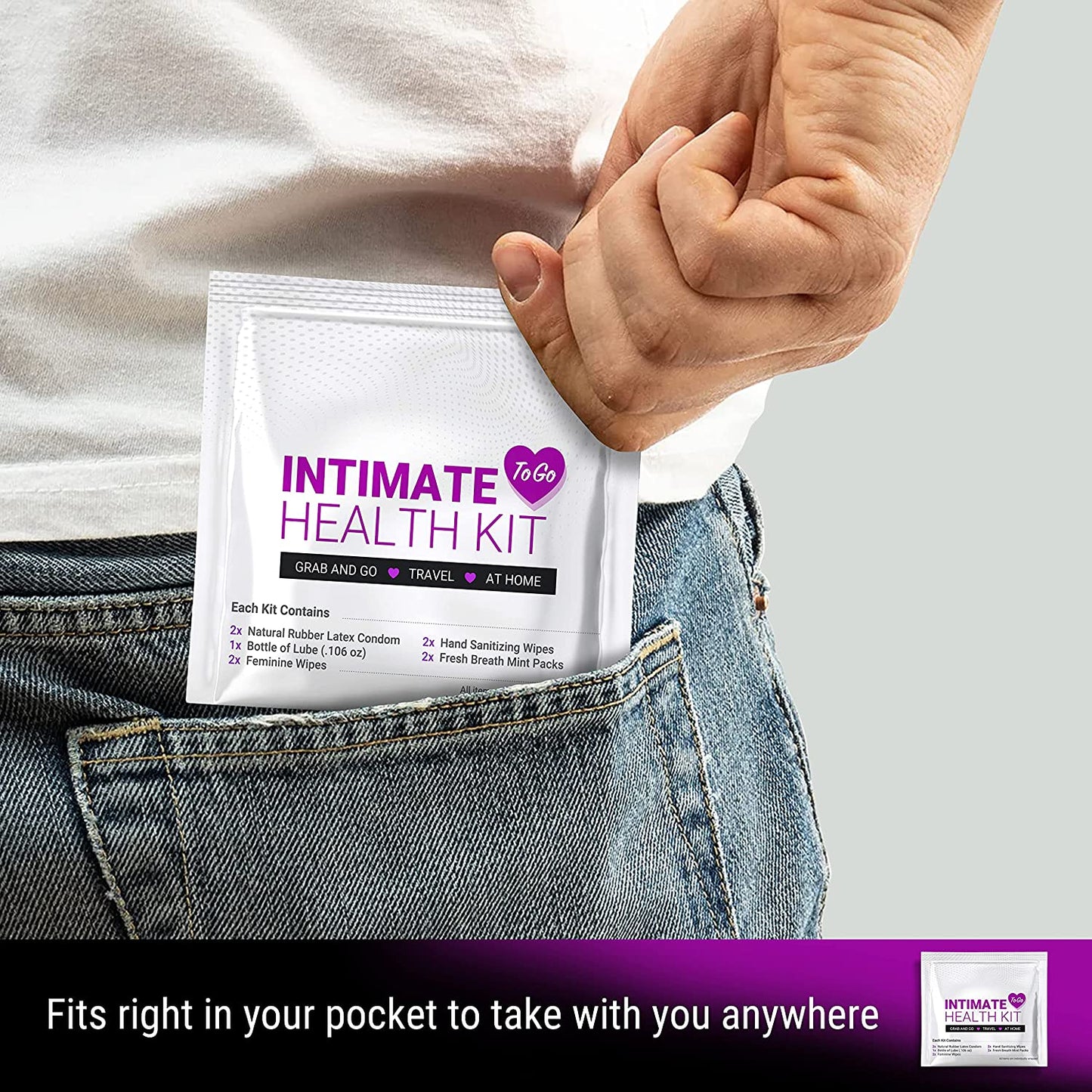 Intimate Health Kit - 6 Pack - Extreme Edition Kit U Safe