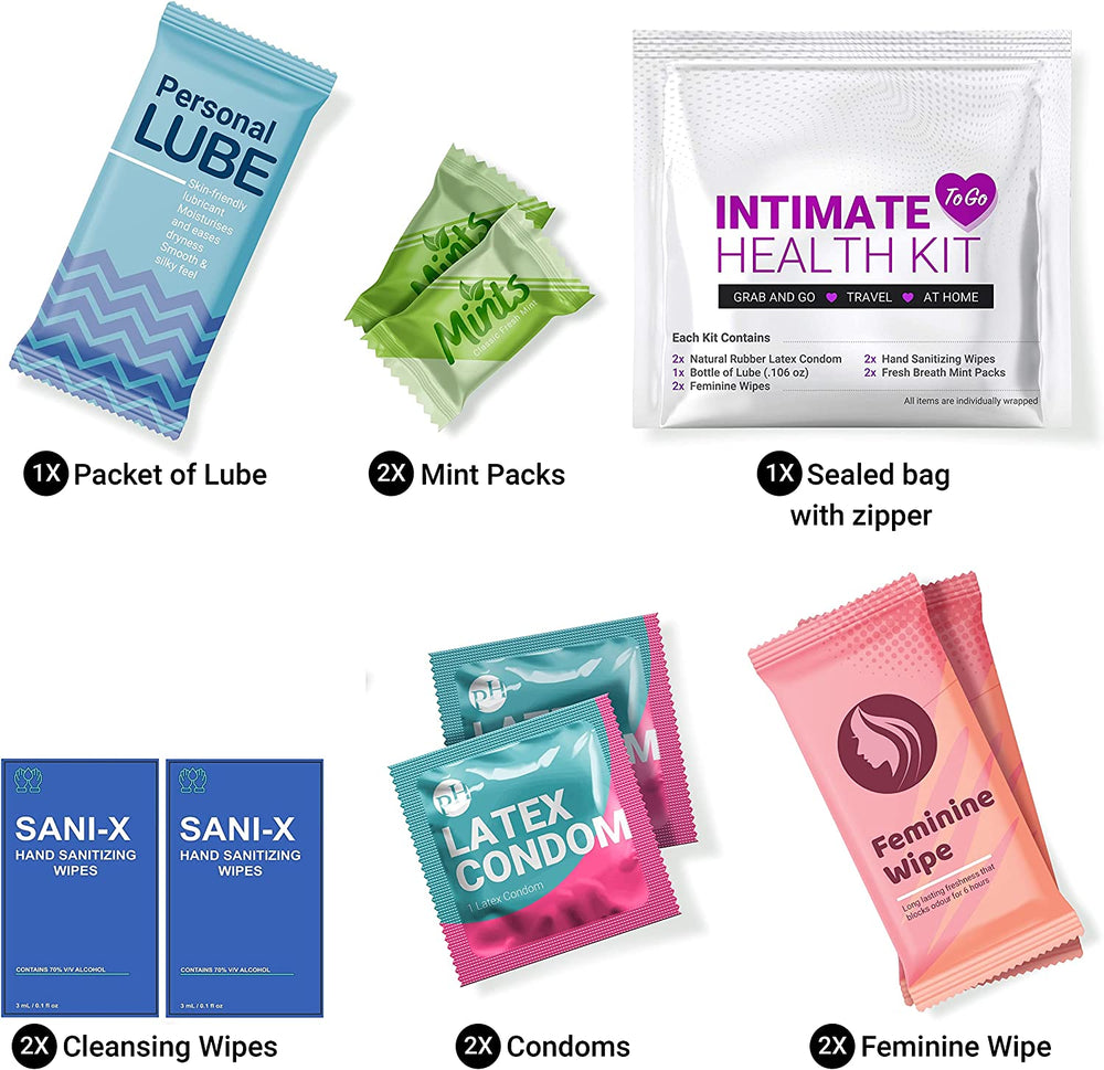 Intimate Health Kit - 6 Pack - Extreme Edition Kit U Safe