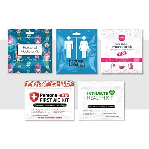 Personal Care Kits - 5 Pack Kit U Safe